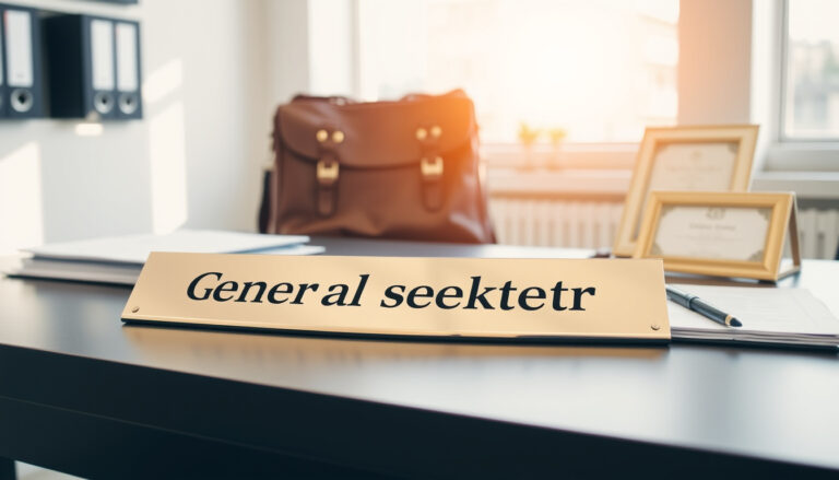 Johanne Schmidt-Nielsen: Generalsekretær, baggrund og løn